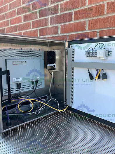 Used Strongarm 191 Industrial Monitor 19" w/ Strongarm Membrane Keyboard, Trackball