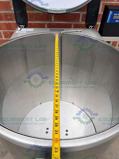 Used CHART MVE 1400 Series Liquid Nitrogen Cryogenic Storage Tank w/ TEC 3000