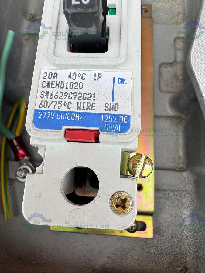 Used Killark XECD-204A1 Circuit Breaker Enclosure 250/480V w/ Cutler EHD 14K Breaker
