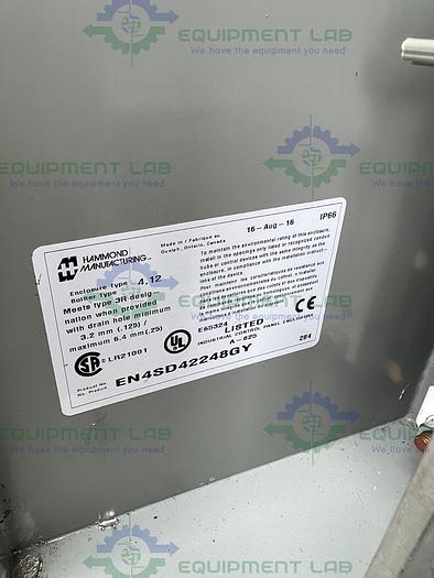 Used Hammond Manufacturing  EN4SD42248GY Standard Enclosure 9" x 24" x 42"