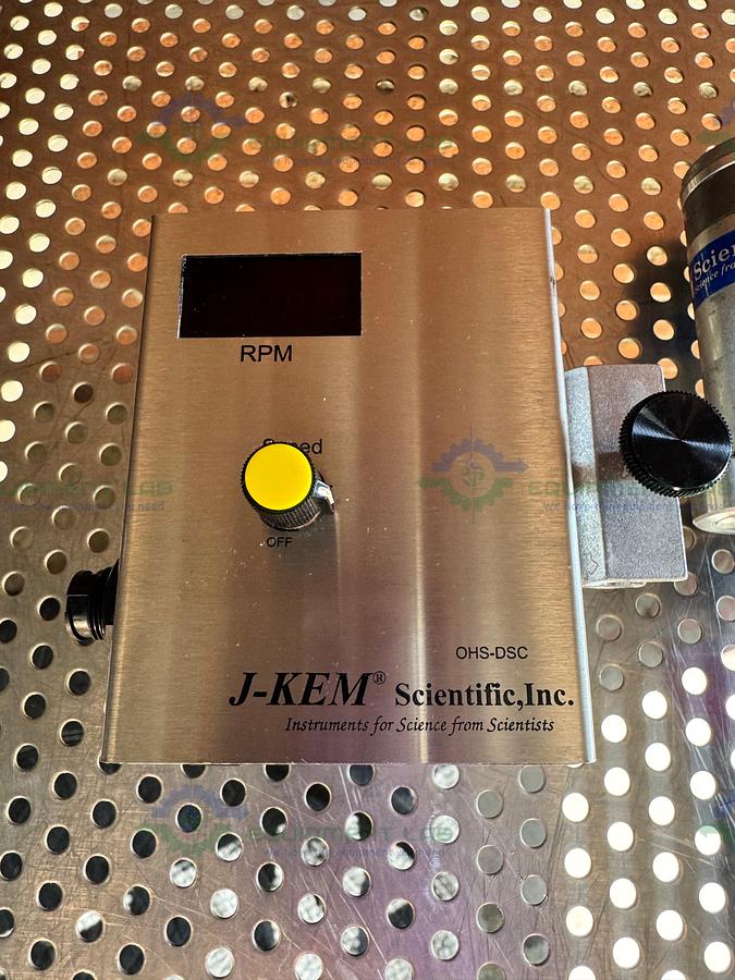 Used J-Kem OHS-1M Overhead Stirrer w/ J-Kem OHS-DSC Speed Controller