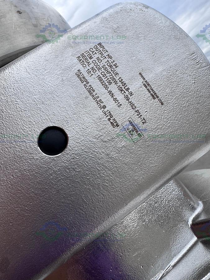 Used Feldmeier 400 Liter Stainless Steel Jacketed Reactor 100 PSI/FV w/ 3 HP Motor