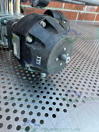 Used 5 ITT Pure Flo Advantage Stainless Steel Diaphragm Valve w/ 1" Sanitary Fitting