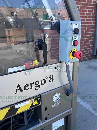 Used Alloy Brands AERGO 8 Rotary Blister Vacuum Sealer Machine  45 CFM, 20 CPM