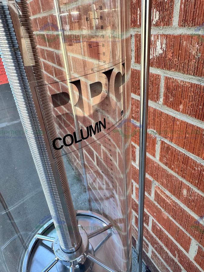 Used Cytiva / GE / Pharmacia BPG 200 / 500 Glass Chromatography Column