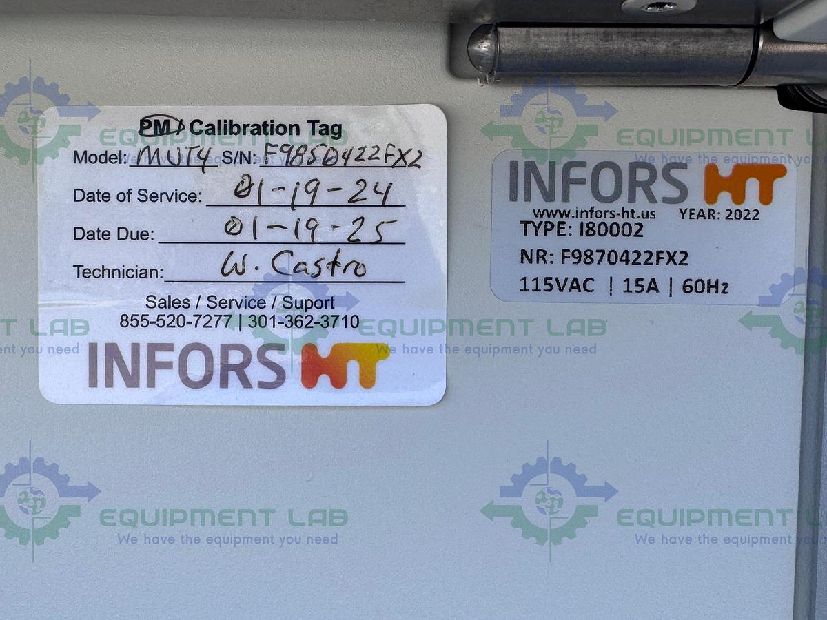 Used Infors HT I8000A Triple Stacked Incubator Shaker 65°C w/ CO2 and Humidity, MFG 2022