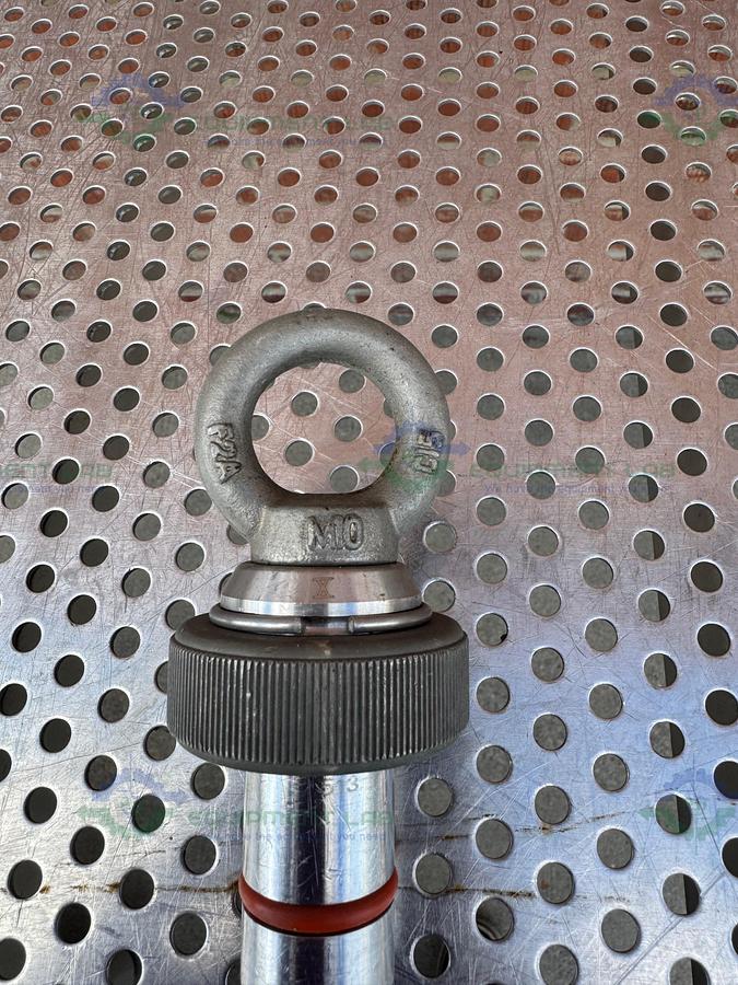 Used Mettler Toledo 007641047 Stainless Steel Reactor Probe Sensor Housing