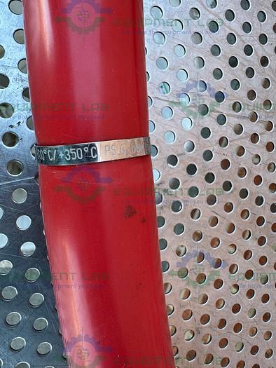 Used Huber Insulated Flexible Chiller Hose 78" w/ 1/2" NPT Fitting