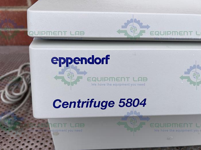 Used Eppendorf 5804 Benchtop Centrifuge w/ Eppendorf A-4-44 Rotor 5000 RPM