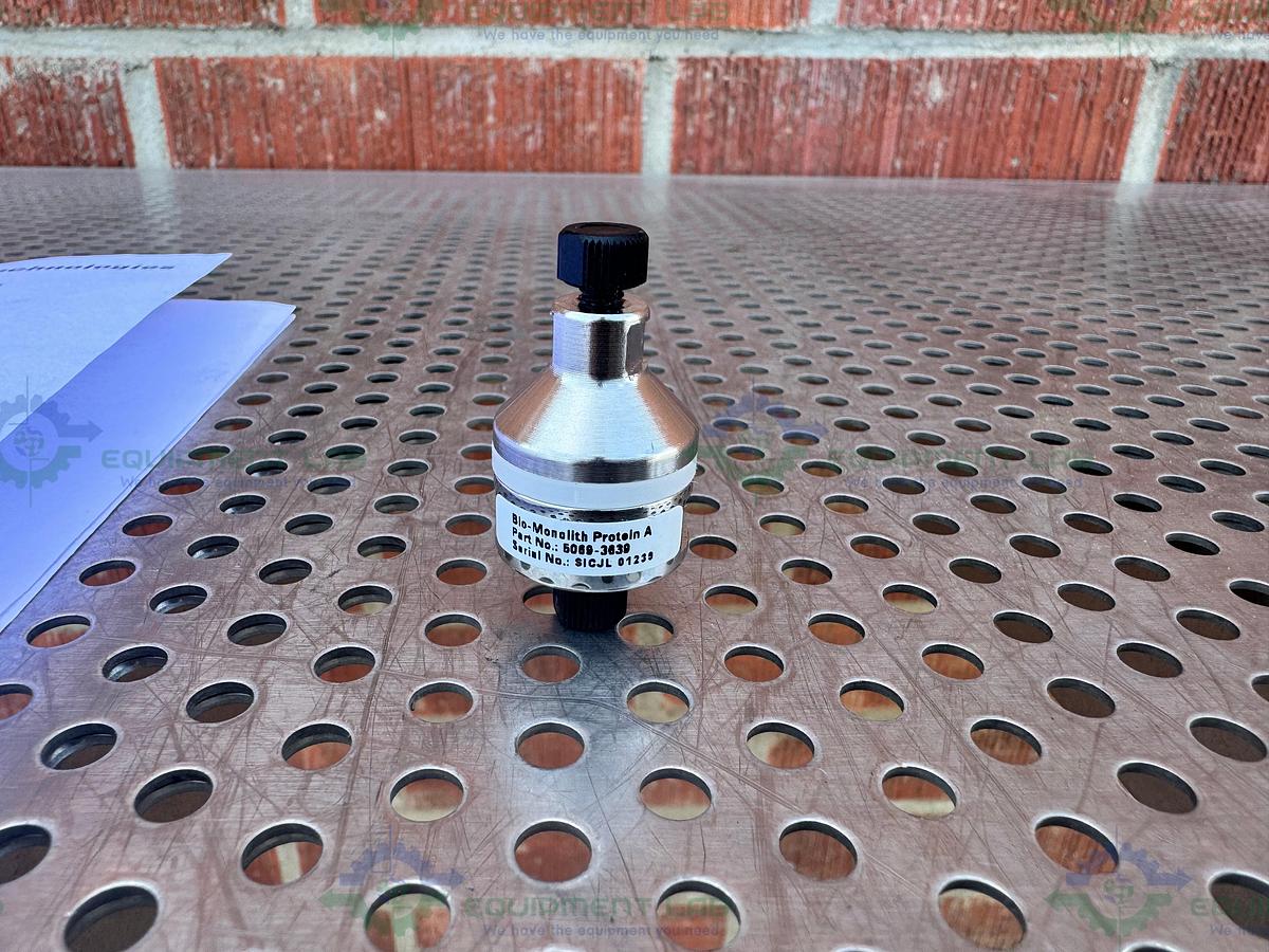 Used Agilent 5069-3639 Bio-Monolith Protein A Column 5.2x4.95mm