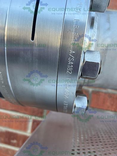 Allegheny Bradford 316L Stainless Steel U - Tube Style Heat Exchanger 10" x 92"