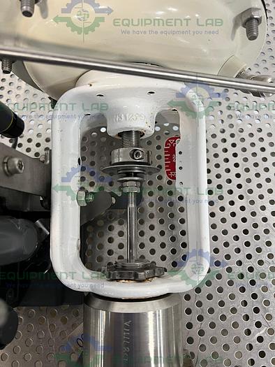Used Fisher Controls 32 Pneumatic Sanitary Control Valve w/ Fisher Valve Positioner