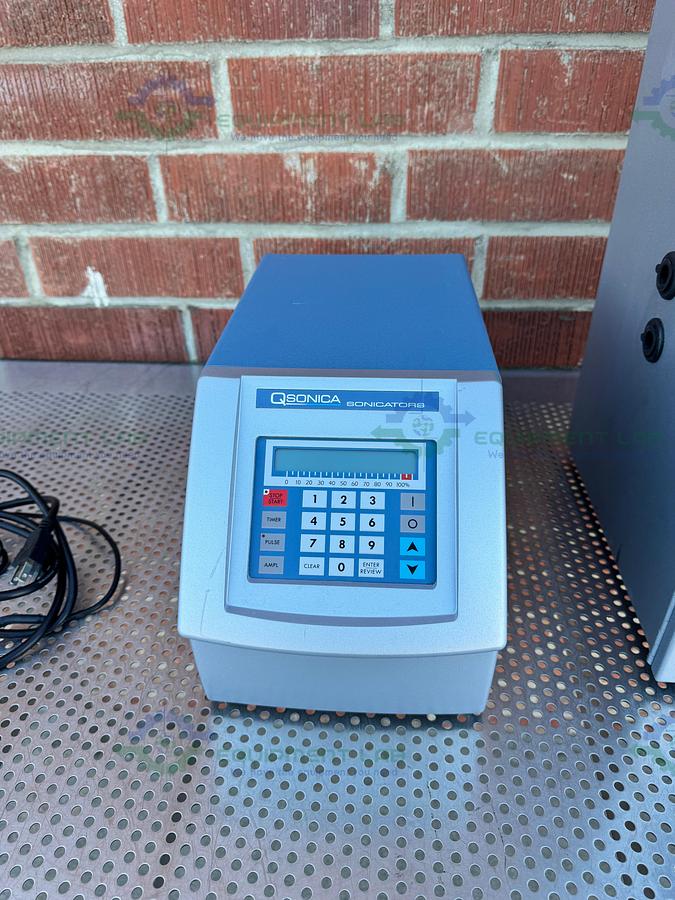 Used QSonica Q500 Sonicator Ultrasonic Homogenizer w/ 24 Tip Horn