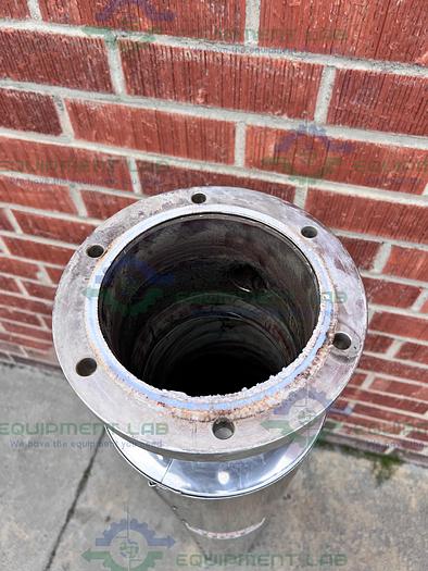 Used Finn-Aqua  Stainless Steel Jacketed Heat Exchanger 9" x 80"