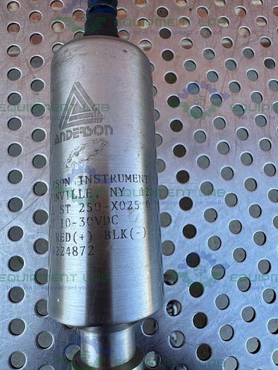 Used Anderson Instruments ST 250-X025 Temperature Transmitter 10-30 VDC