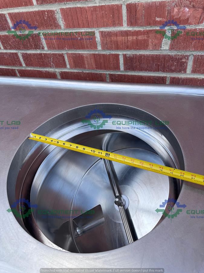 Used IKA CMX 2000/05 Stainless Steel Inline Granulator, Inline Solid & Liquid Mixer