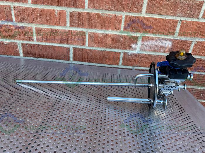 Used Alloy Products 10 Liter Stainless Steel Process / Pressure Vessel 40 PSI