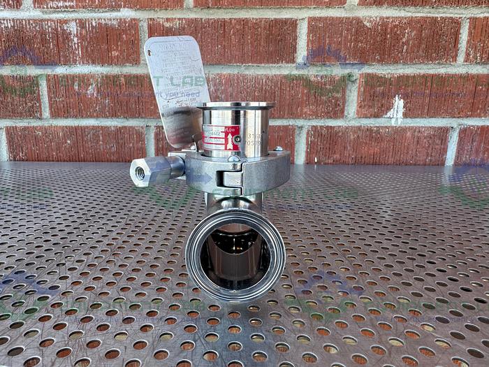 Used BS&B GR-C Safety Head 1 1/2" Fitting w/ 45 PSIG Rupture Disc, 1 1/2" Tee Fitting