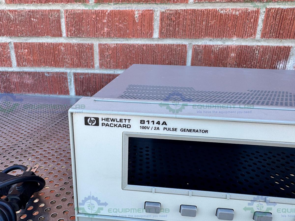 Used HP Hewlett Packard 8114A High Power Pulse Generator 100V / 2A