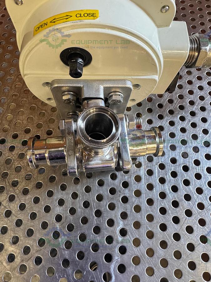 Used Promation P1.B-24N4-DC Precision Actuation Valve w/ 3- Way 3.4" Valve