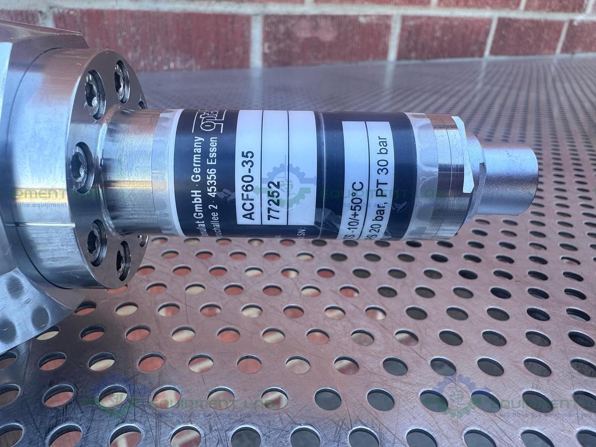 Used Optek ACF60-35 Advanced Conductivity Sensor w/ PF 12 pH Electrode Holder 1/2"