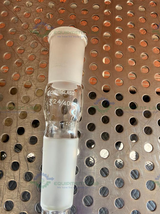 Used Lot of 2 - Chemglass Adapter 24/40 Inner Joint 480 mm Length