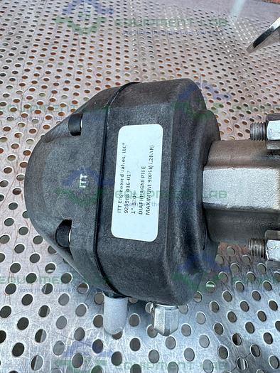 Used ITT Pure Flo Advantage 4 - Way Diaphragm Valve w/ 1" Sanitary Fitting