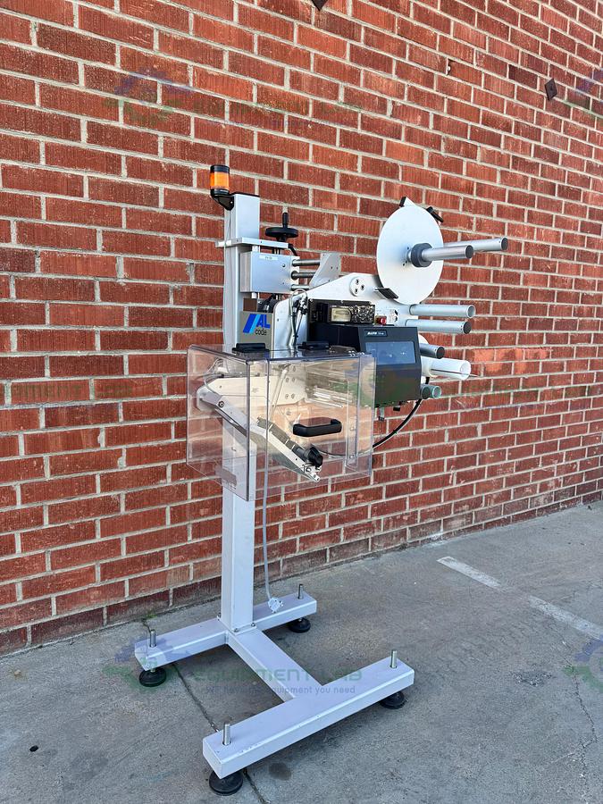 for parts or not working Sato S86 ex Print Engine w/ AL Tech Alcode Print and Apply Labelling Machine