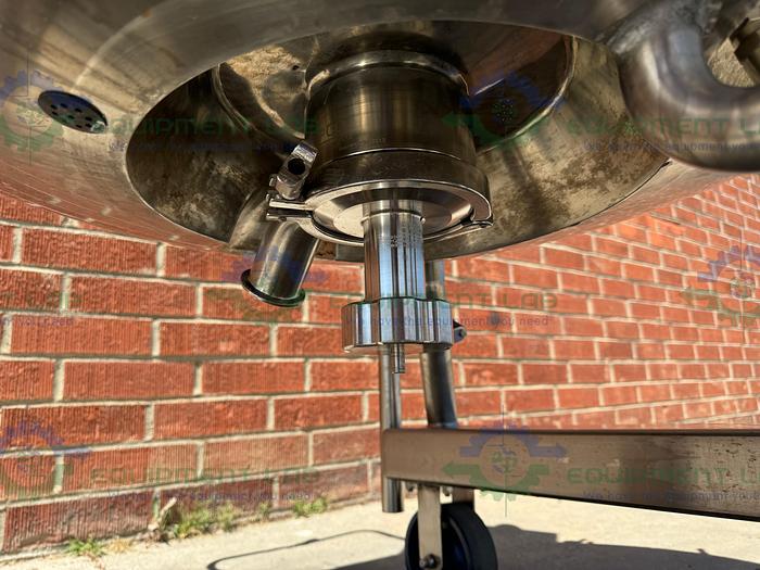 Used Northland 250 Liter Stainless Steel Jacketed Reactor FV/ 45 PSI w/ Mixer