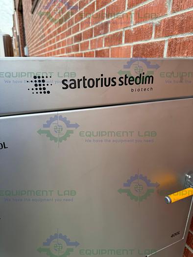 Used Sartorius Stedim Pro Mixer Drive Unit w/ 400 L Base Module / Tank, Bags