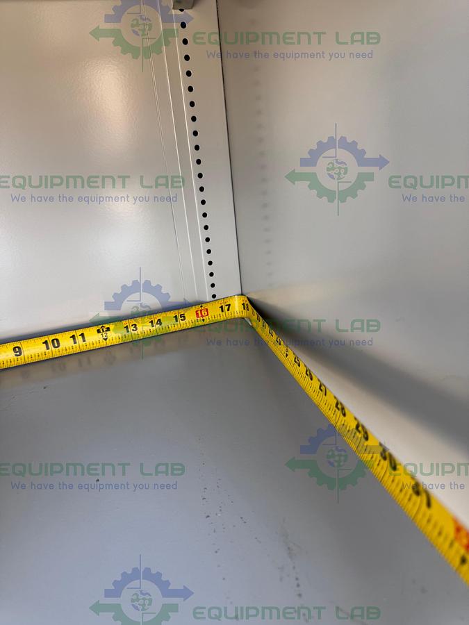 Used Phenolic / Composite Resin Adjustable  Science Table 30" W x 38" L w/ Wheels