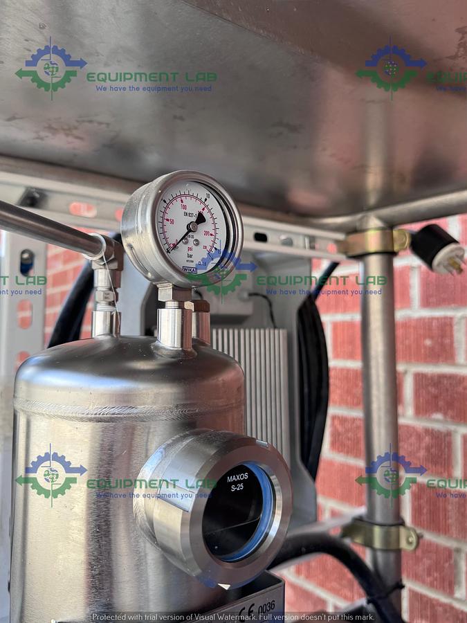 Used IKA CMX 2000/05 Stainless Steel Inline Granulator, Inline Solid & Liquid Mixer