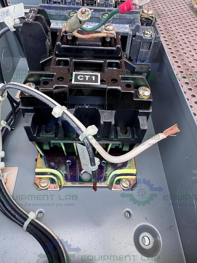 Used Allen Bradley 500-B0D940 Series B Contractor w/ Enclosure 7" x 10"x 6"