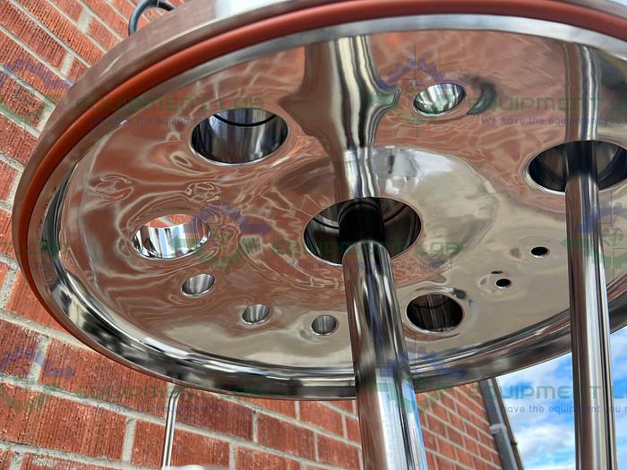 Used Paul Mueller  47-59 Liter Stainless Steel Jacketed Mixing Tank w/Scrape Agitation