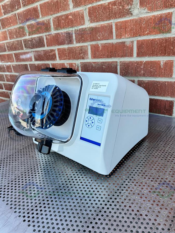 Used Fisher Brand Bead Mill 24 Homogenizer  0.8 m/s to 6 m/s MFG 2024