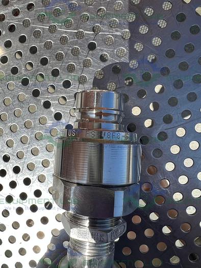 Used Huber  Insulated Chiller Hose 54" w/ Dixon FS-V8F8-SS 1" Quick Disconnect