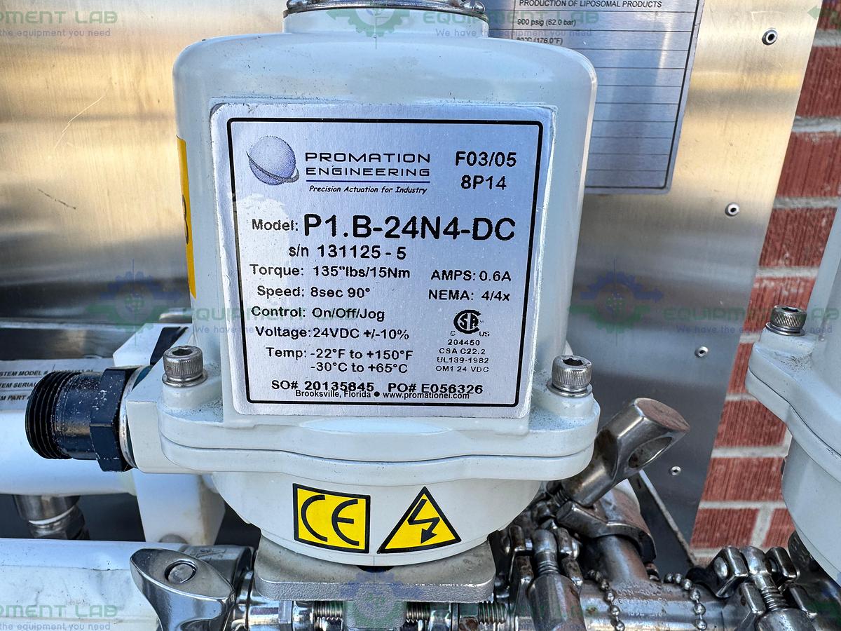 Used Northern Lipids NLI091113-01 Lipex Pump Extrusion System 900 PSIG w/ Lewa Pump