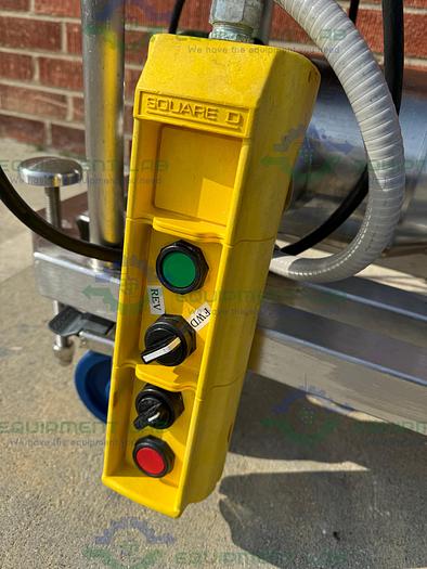 Used Idex Wright Flow  S3S Rotary Lobe w/Stainless 3 HP Motor, Controller