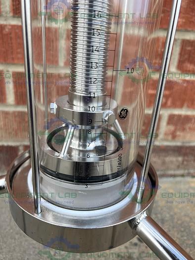 Used Cytiva / GE / Pharmacia BPG 100 / 500 Chromatography Column 4L