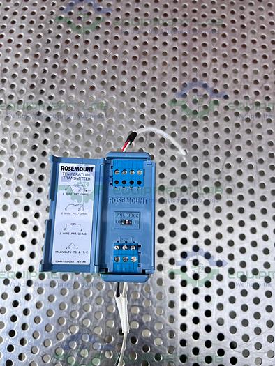 Used Rosemount  644RAI5F604 Temperature Transmitter 4-20 mA