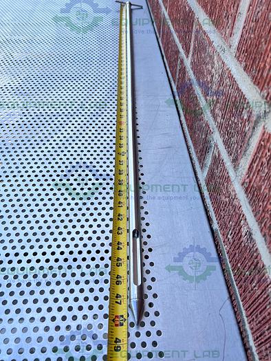 Used Stainless Steel  Pointed-Plunger Lance Sampler Probe w/ 48" Rod