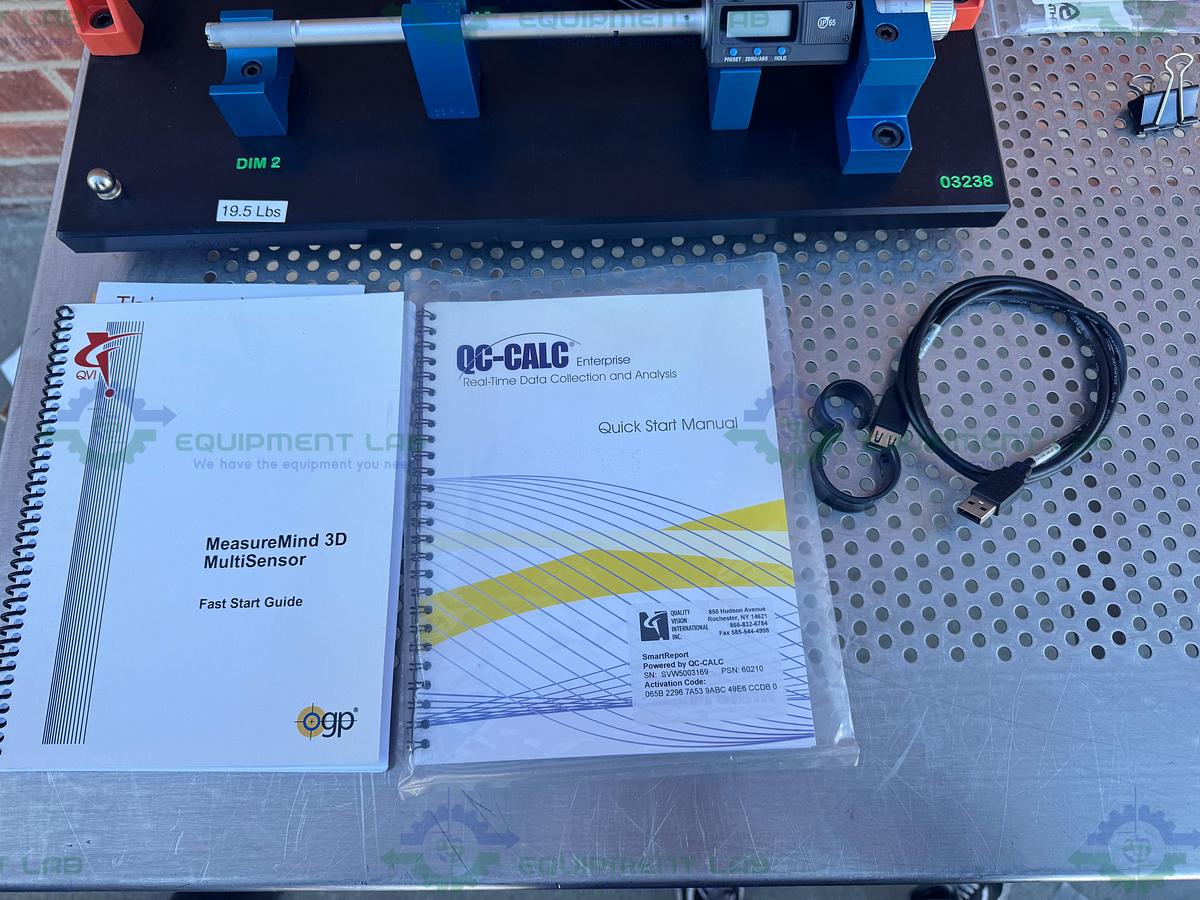  for parts or not working OGP Smartscope Flash 500 Multisensor Video Measuring System w/ Extra Parts