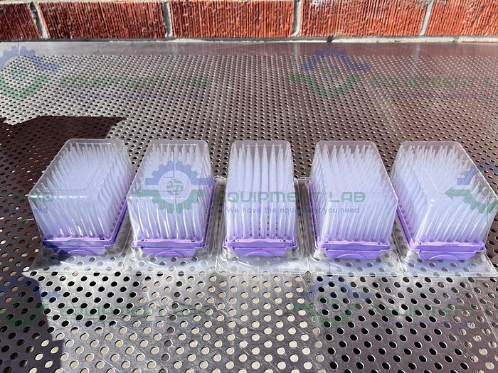 Used Box of 10 - Sartorius  791202 Optifit Tips 1200 uL, 10 x 96 Tips