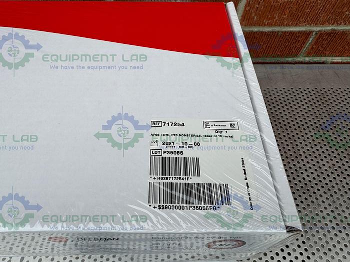 Used 5 Boxes of - Beckman  717254 AP 96 Biomek Pipette Tips P20 Non-Sterile 100 µL