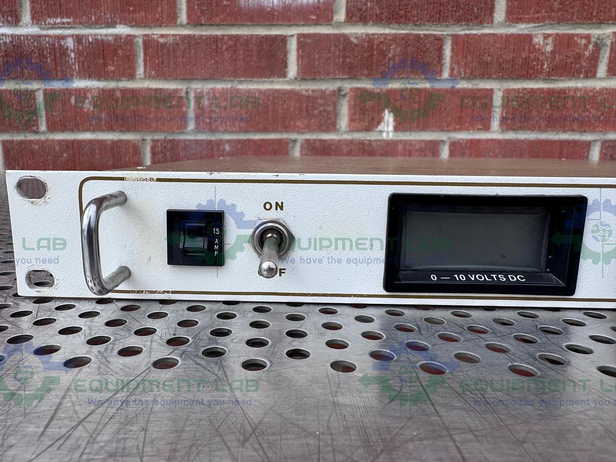 Used Power Ten 3300D-1060 DC Power Supply 115 VAC, 60 Hz