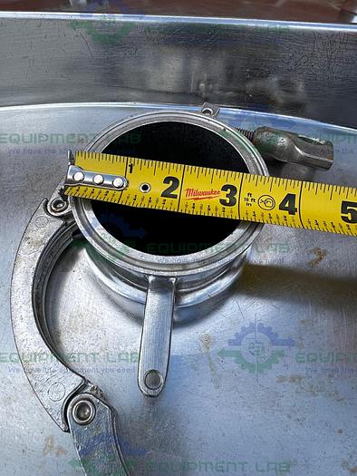 Used DCI 200 Liter Stainless Steel Jacketed Reactor Mixing Tank