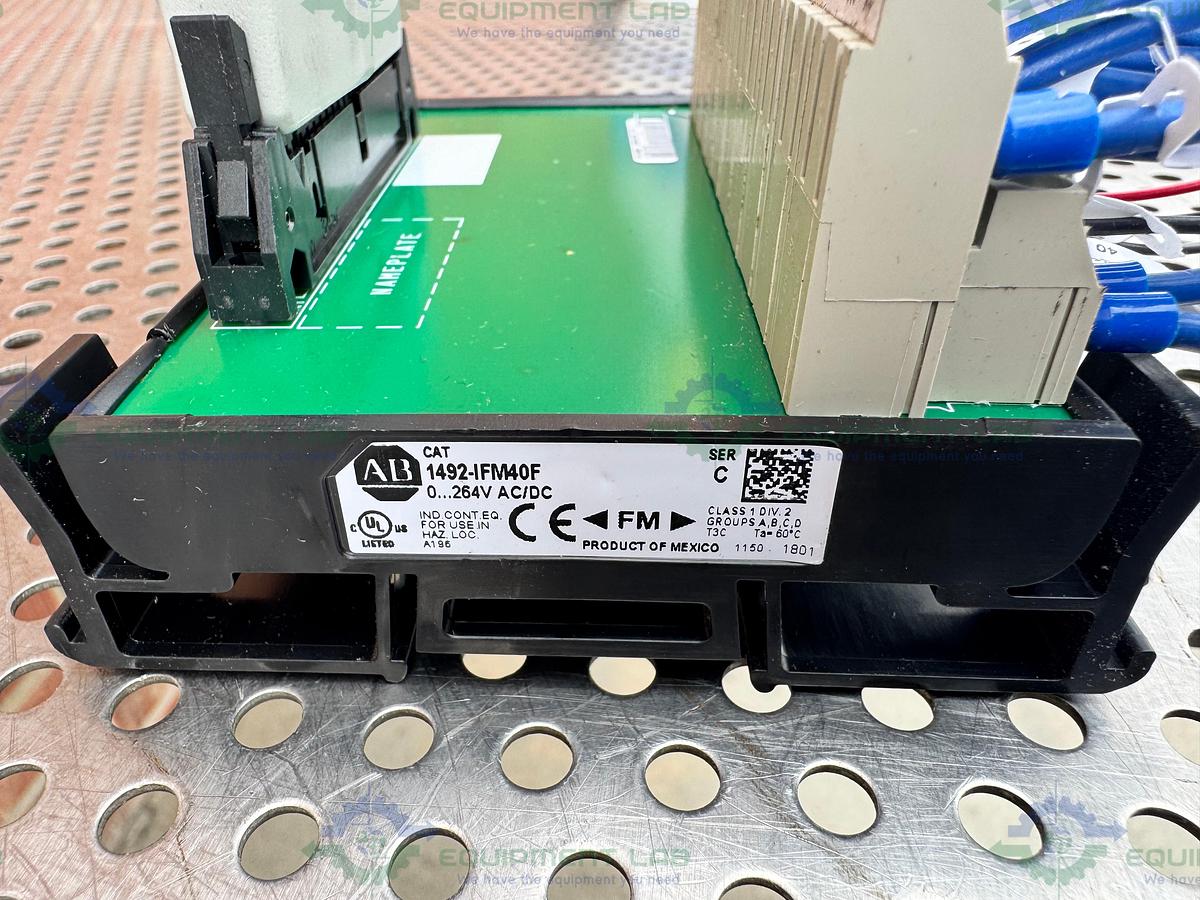 Used Allen Bradley Compact Logix L24ER QBFC1B Controller w/ 1769-OF4 Compact I/O