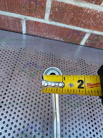 Used 3 ITT Pure Flo .5-316L- RA20MAX 4 Way Diaphragm Valve w/ 1/2" Sanitary Fitting