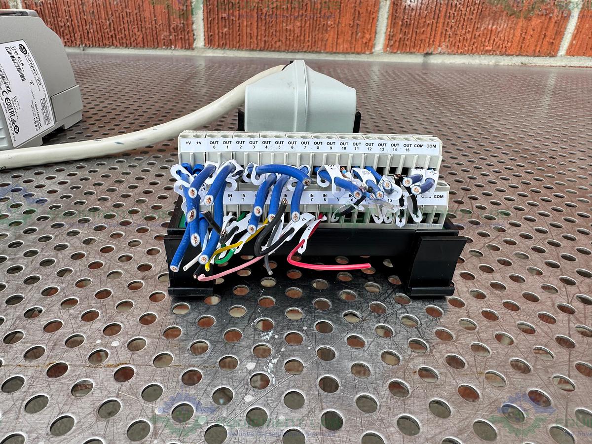 Used Allen Bradley Compact Logix L24ER QBFC1B Controller w/ 1769-OF4 Compact I/O
