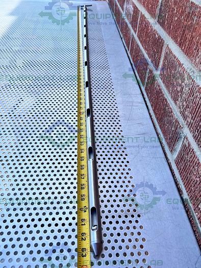 Used Stainless Steel Pointed-Plunger Lance Sampler Probe w/ 63" Rod